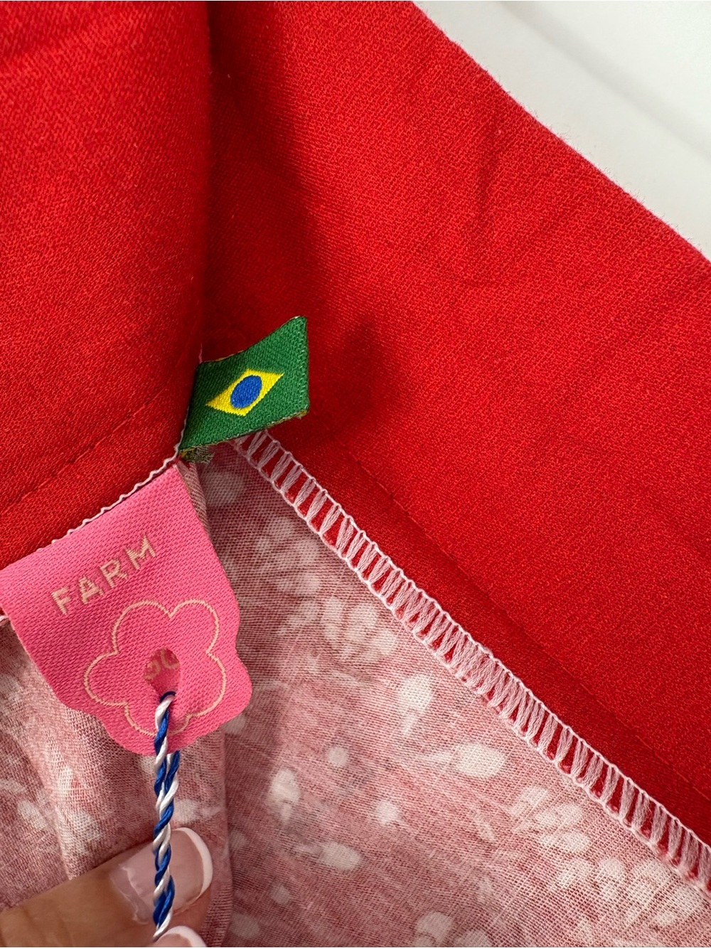 Farm Rio Brasil Caetana Flared Skirt Bohemian GG Large - Picture 6 of 8